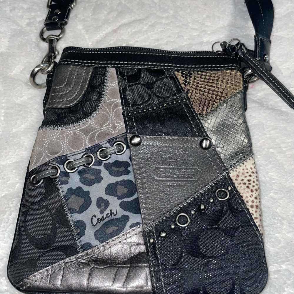 Gorgeous COACH Patchwork Crossbody Bag